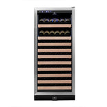 KingsBottle 100 Bottle Kitchen Wine Refrigerator, Freestanding or Built-in KingsBottle 100 Bottle Kitchen Wine Refrigerator, Freestanding or Built-in