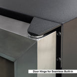 KingsBottle 44 Bottles 24 Inch Under Counter Dual Zone Wine Cooler Drinks KingsBottle 44 Bottles 24 Inch Under Counter Dual Zone Wine Cooler Drinks